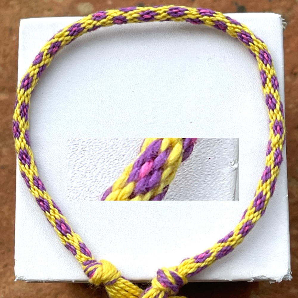 Handmade friendship bracelet camp jewelry